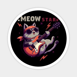 Meow star Magnet